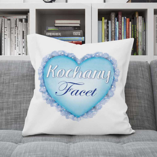 Poduszka Prezent Walentynki KOCHANY FACET