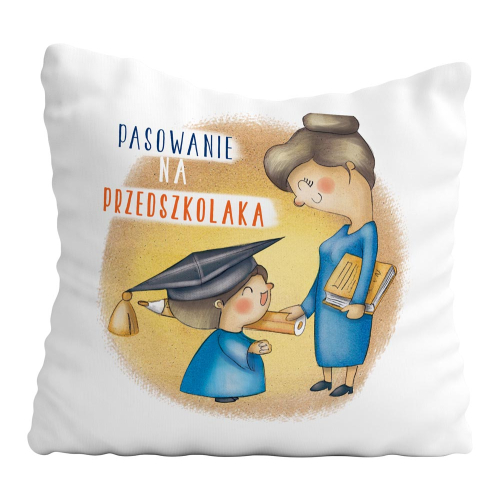 PODUSZKA PRZEDSZKOLE PASOWANIE NA PRZEDSZKOLAKA UROCZYSTOŚĆ ŚWIĘTO DZIECI
