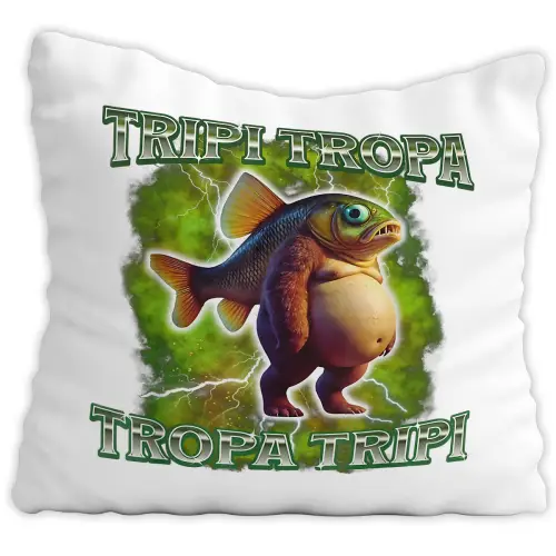Poduszka Tripi Tropa Tropa Tripi Italian Brainrot Viral Tiktok Prezent