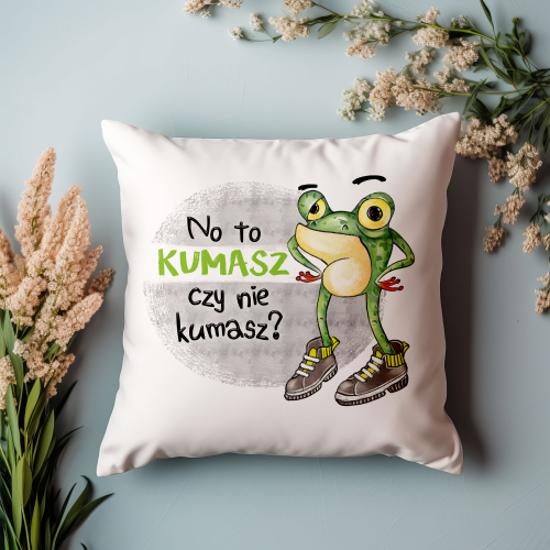 Poduszka Prezent Żaba KUMASZ?