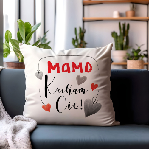 PODUSZKA PREZENT ŚWIĘTO DZIEŃ MATKI TEŚCIOWEJ MAMO KOCHAM CIĘ