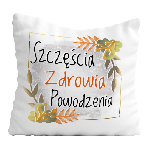 PODUSZKA PREZENT NA URODZINY ŻYCZENIA
