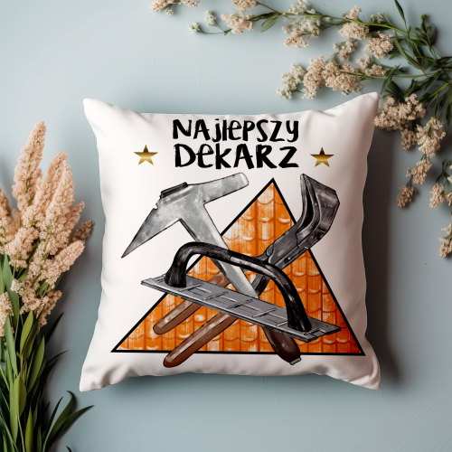 UPOMINEK PODUSZKA PREZENT ZAWÓD DEKARZ DACHARZ