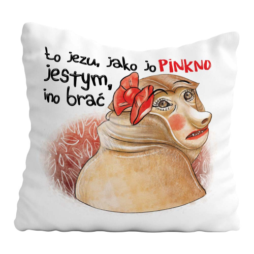 Poduszka Prezent Nosacz INO BRAĆ
