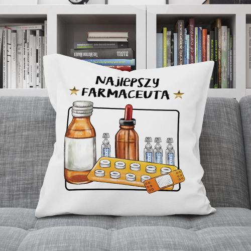 UPOMINEK PODUSZKA PREZENT ZAWÓD FARMACEUTA APTEKARZ