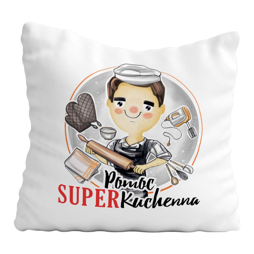 Poduszka Prezent Praca Zawody Super POMOC KUCHENNA