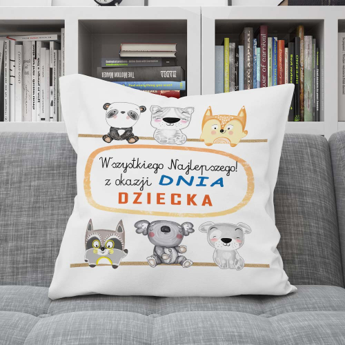Poduszka Prezent DZIEŃ DZIECKA Życzenia