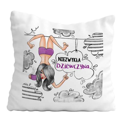 Poduszka Prezent Dzień Kobiet DZIEWCZYNA