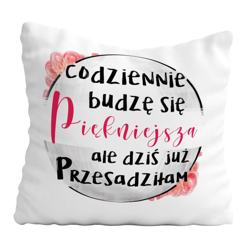 Poduszka Prezent Walentynki PIĘKNIEJSZA