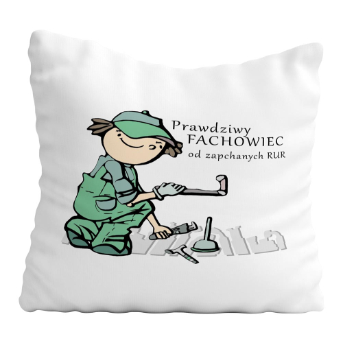 UPOMINEK PODUSZKA PREZENT ZAWÓD HYDRAULIK