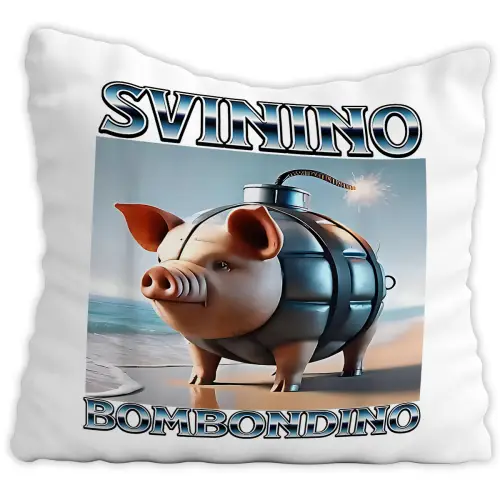 Poduszka Svinino Bombondino Italian Brainrot Viral Tiktok Prezent