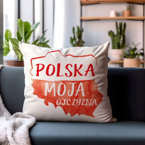 Poduszka Patriota POLSKA MOJA OJCZYZNA
