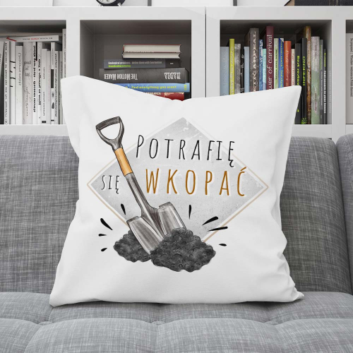 Poduszka Prezent Hobby DZIAŁKOWIEC OGRÓD