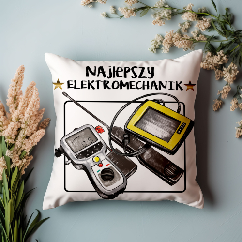 UPOMINEK PODUSZKA PREZENT ZAWÓD ELEKTROMECHANIK