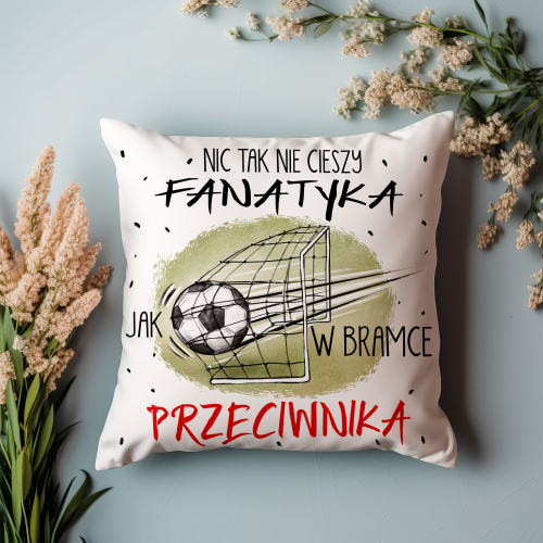 Poduszka Prezent Sport PIŁKA NOŻNA kibic