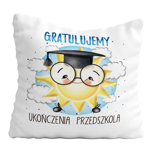 Poduszka Zakończenie Roku Przedszkola SŁONECZKO