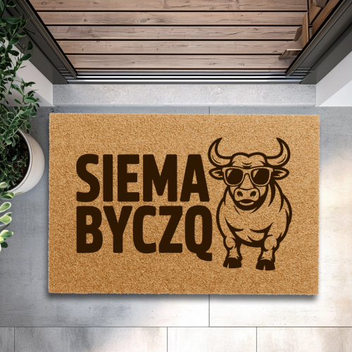 Śmieszna Zabawna Wycieraczka Z Teściową Prezent Na Parapetówkę  Mieszkania