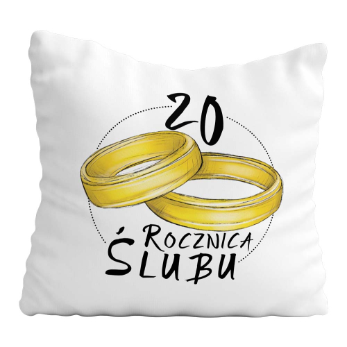 Poduszka Prezent Małżeństwo ROCZNICA ŚLUBU