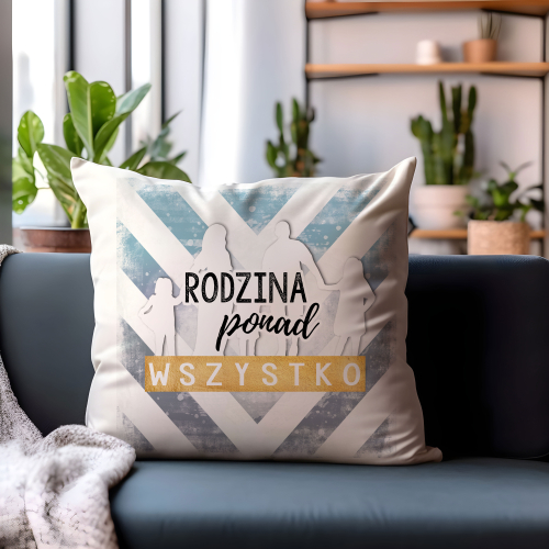 PODUSZKA PREZENT UPOMINEK NA URODZINY IMIENINY ODWIEDZINY RODZINA DEKORACJA DOMU