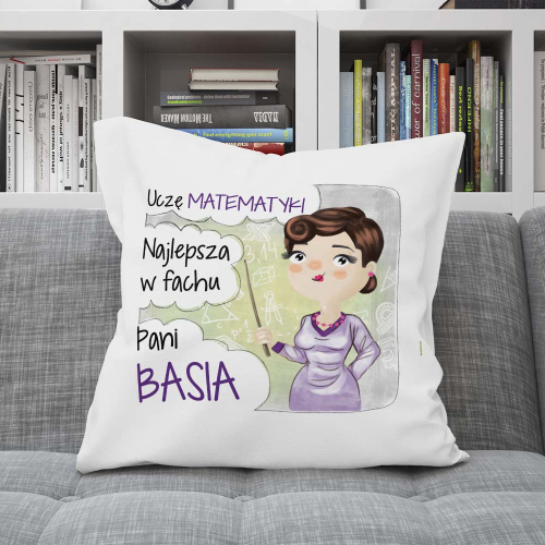 Poduszka Prezent DZIEŃ NAUCZYCIELA Imię