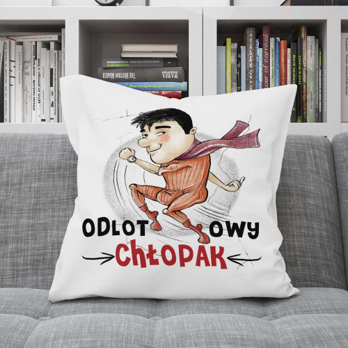 Poduszka Prezent Dzień Chłopaka Odlotowy Chłopak