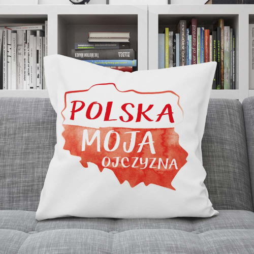 Poduszka Patriota POLSKA MOJA OJCZYZNA