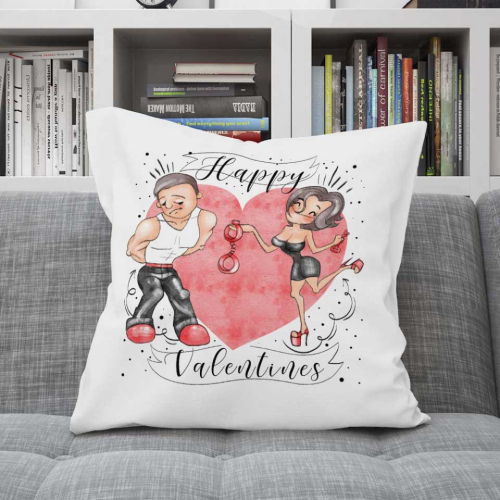 Poduszka Prezent Walentynki HAPPY VALENTINES