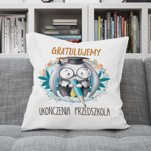 Poduszka Zakończenie Przedszkola KRÓLICZEK ON