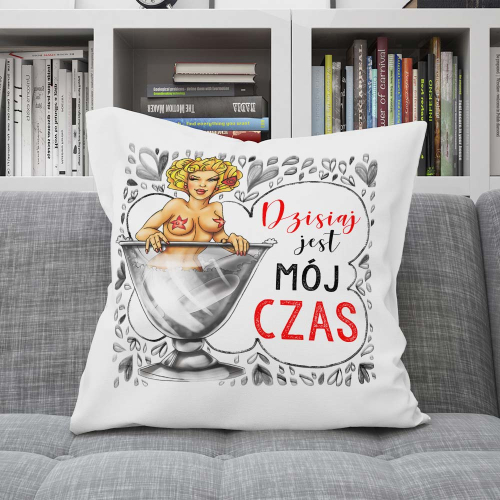 Poduszka Prezent Dzień Kobiet MÓJ CZAS