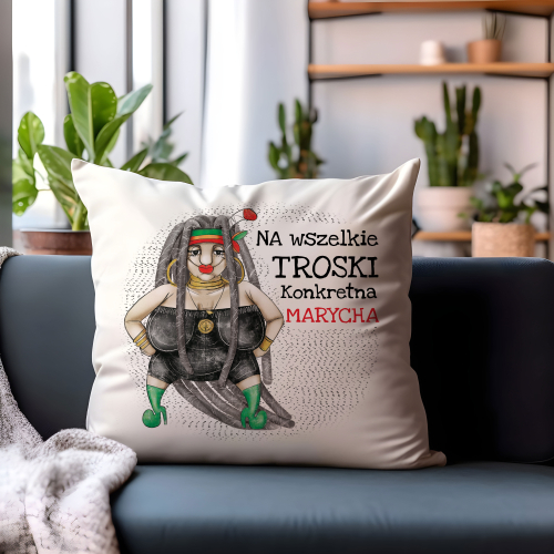 Poduszka Prezent Rasta Marihuana Trawka CBD