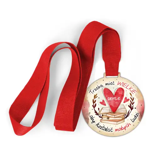 MEDAL NA ZAKOŃCZENIE ROKU SZKOLNEGO PRZEDSZKOLE DLA NAUCZYCIELA