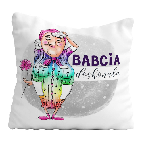 PODUSZKA PRAEZENT DZIEŃ BABCI DOSKONAŁA BABCIA UPOMINEK