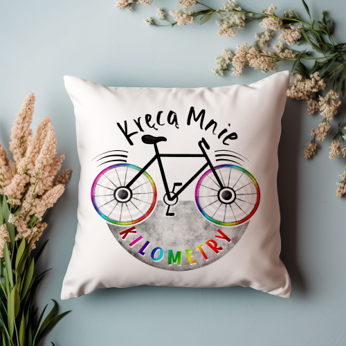 Poduszka Prezent Sport ROWERZYSTA
