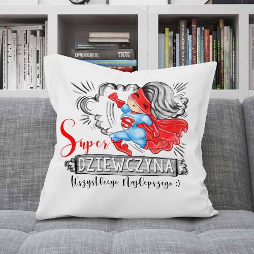 Poduszka Prezent Dzień Kobiet SUPER