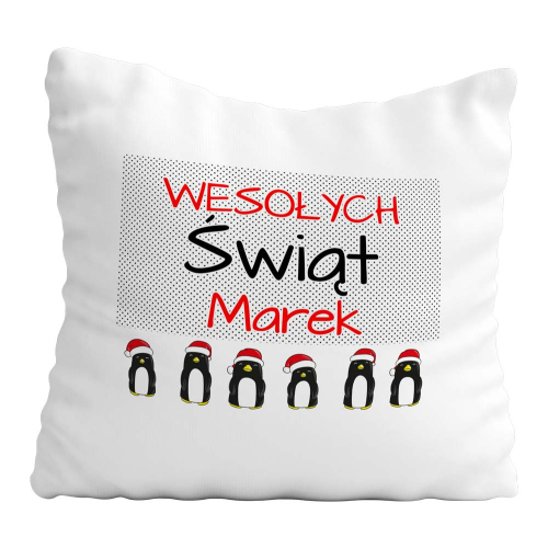 Poduszka Prezent Mikołajki Gwiazdka Święta Imię