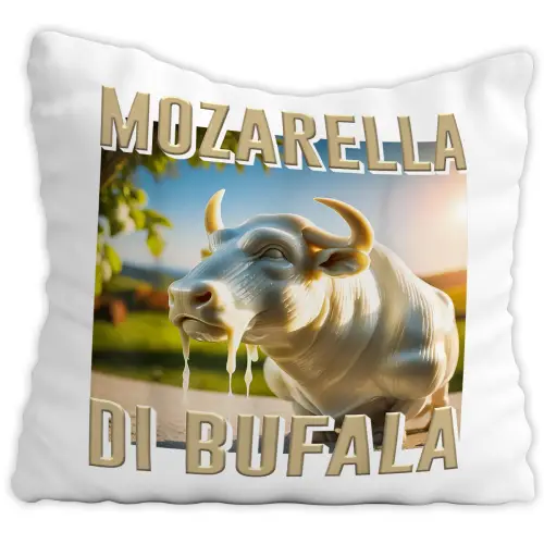 Poduszka Mozarella Di Bufala Italian Brainrot Viral Tiktok Prezent