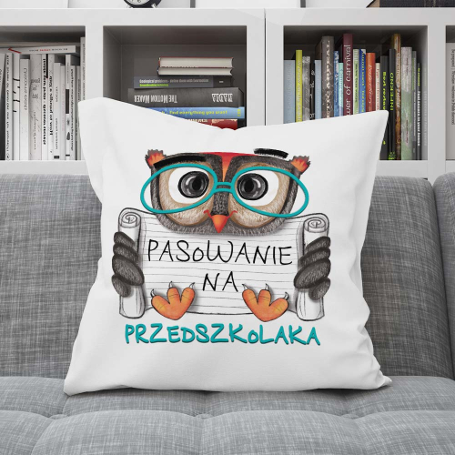 Poduszka Prezent PASOWANIE NA PRZEDSZKOLAKA