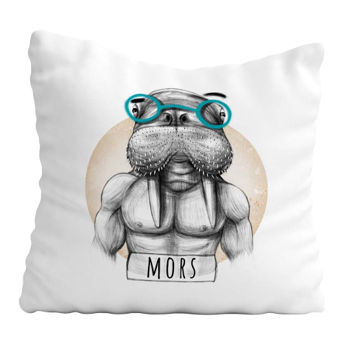 PODUSZKA PREZENT HOBBY MORSOWANIE MORS DEKORACJA