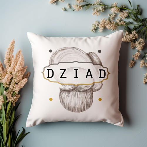 Poduszka Prezent Małżeństwo Para Ślub DZIAD