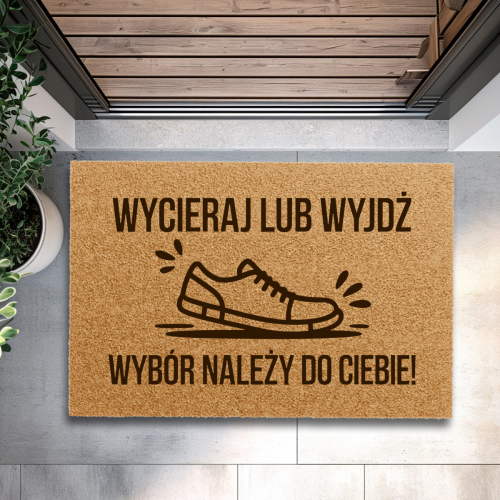Wycieraczka Kokosowa Śmieszna 60x40 Cm Prezent Parapetówka Dla Znajomych