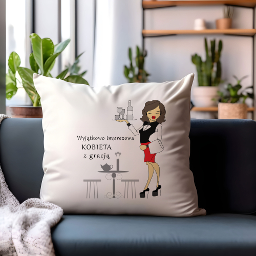 Poduszka Prezent Do Pracy KELNERKA