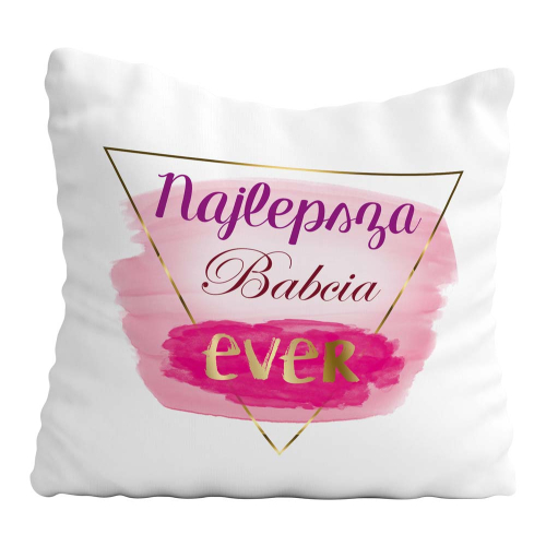 Poduszka Prezent Dzień Babci NAJLEPSZA