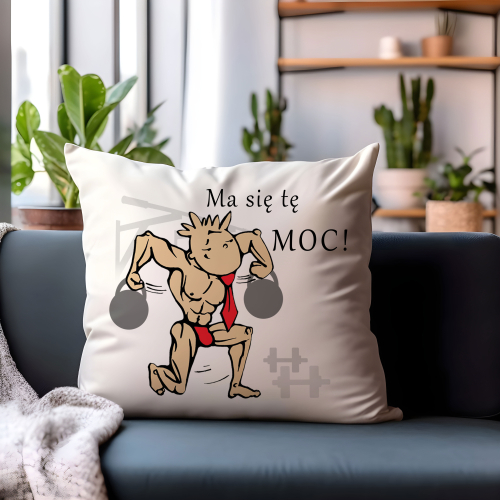 UPOMINEK PODUSZKA PREZENT ZAWÓD SPORTOWIEC SIŁACZ STRONGMEN
