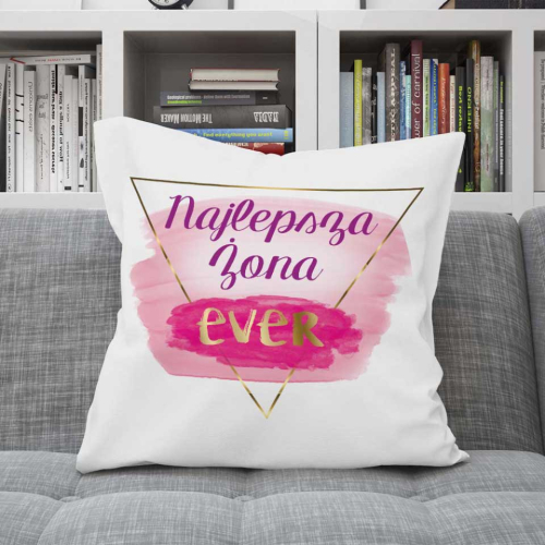 Poduszka Prezent Walentynki NAJLEPSZA ŻONA