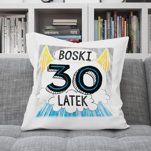 PODUSZKA JASIEK BOSKI PREZENT NA URODZINY IMPREZA 20 40 18