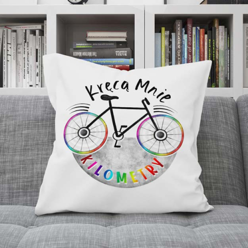Poduszka Prezent Sport ROWERZYSTA