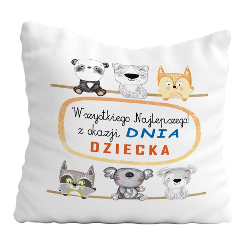 Poduszka Prezent DZIEŃ DZIECKA Życzenia