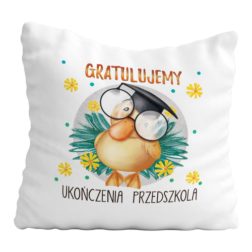 Poduszka Zakończenie Roku Przedszkola Kaczuszka