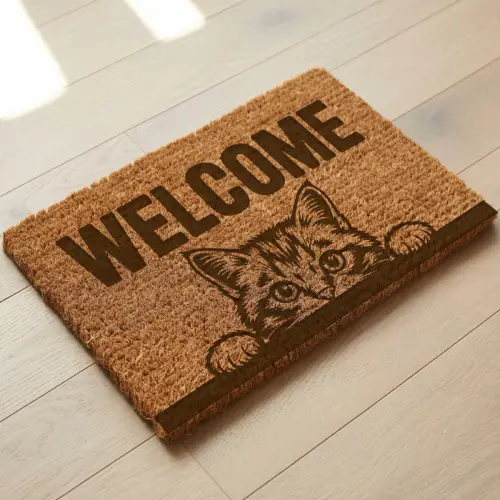 Śmieszna Wycieraczka 60x40 Super Prezent Na Parapetówkę  Do Mieszkania