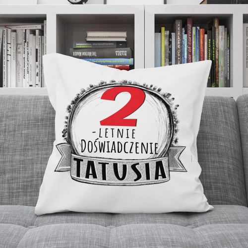 PODUSZKA PREZENT NA DZIEŃ OJCA TATY OJCZYMA DEKORACJA DLA DOMU IMIENINY